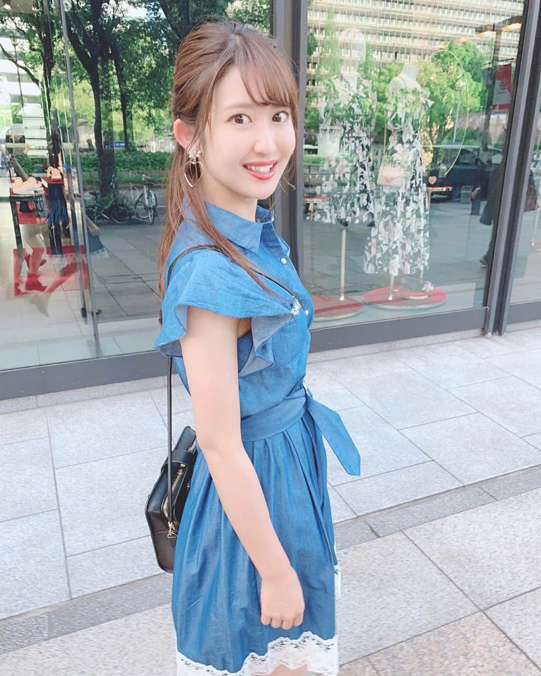 沢井里奈さんのインスタグラム写真 - (沢井里奈Instagram)「♡ . このワンピース、 好評で嬉しい🥺❤️ . toccoclosetです👗💕💕 去年？のものになります😣💭 . 質問ありがとうございます🌹🌸 . #toccocloset #ootd #coordination #fashion #instafashion #instagood #instagramjapan #japanesegirl #girls #私服 #さわーコーデ #沢井里奈」6月13日 20時32分 - sawairina