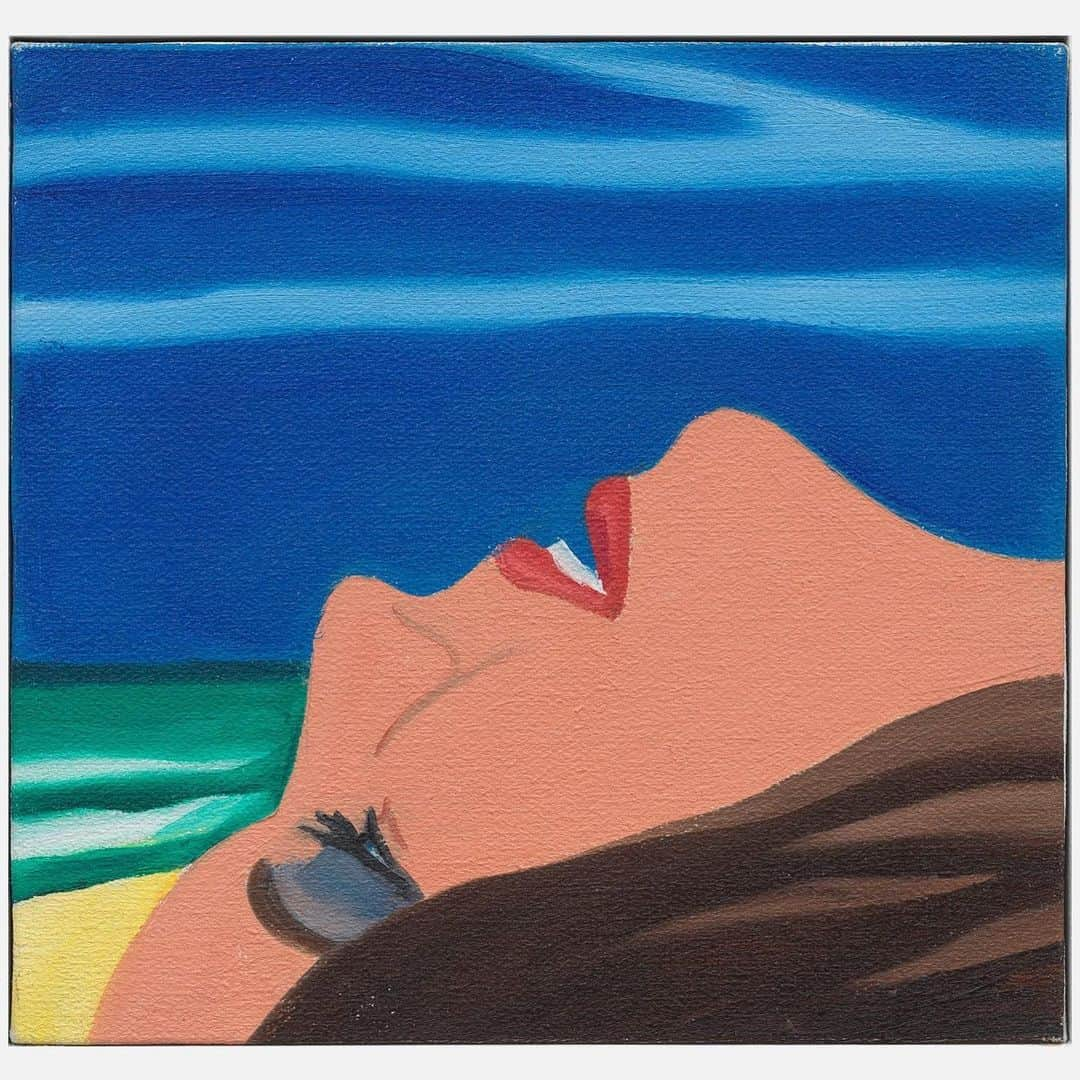 ガゴシアン・ギャラリーさんのインスタグラム写真 - (ガゴシアン・ギャラリーInstagram)「#ArtBasel: Tom Wesselmann’s “ Study for Seascape Face” is featured in our booth at Art Basel.  This 1978 work is a painted study for one of five prints in Wesselmann’s “Seascape” portfolio. These prints summarize themes featured in the artist’s “Seascape” series, which he began in 1965, following a vacation to Cape Cod with his wife, Claire: a topless woman, a breast, an erect penis, a single foot, and this work, the face of a made-up woman lying on a beach.  To receive a PDF with detailed information on the works, please contact the gallery at inquire@gagosian.com or direct message us. __________ #TomWesselmann #ArtBasel2019 #Gagosian @artbasel @tom_wesselmann Tom Wesselmann, “Study for Seascape face,” 1978, oil on canvas, 6 1/2 x 6 7/8 inches (16.5 x 17.5 cm) © The Estate of Tom Wesselmann/Licensed by VAGA, New York」6月13日 20時39分 - gagosian