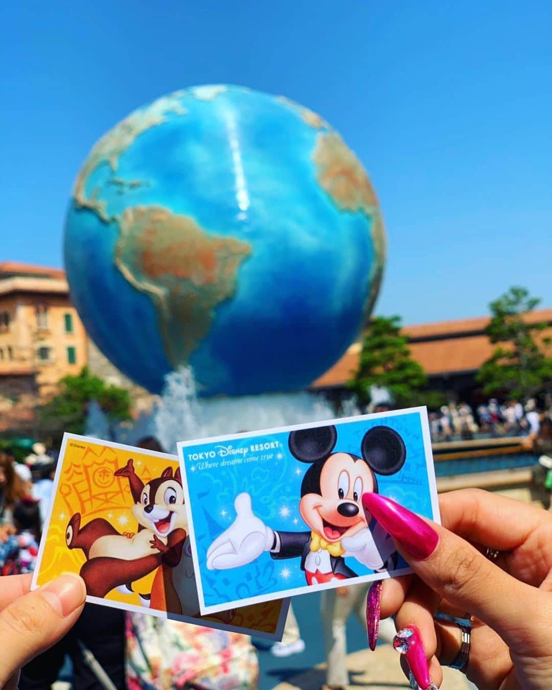 AIRU〔あいる〕さんのインスタグラム写真 - (AIRU〔あいる〕Instagram)「充実した1日をありがと❤︎❤︎❤︎ ・ ・ ・ #disneysea #高校からの仲 #晴れ女」6月13日 21時12分 - aaairu0926