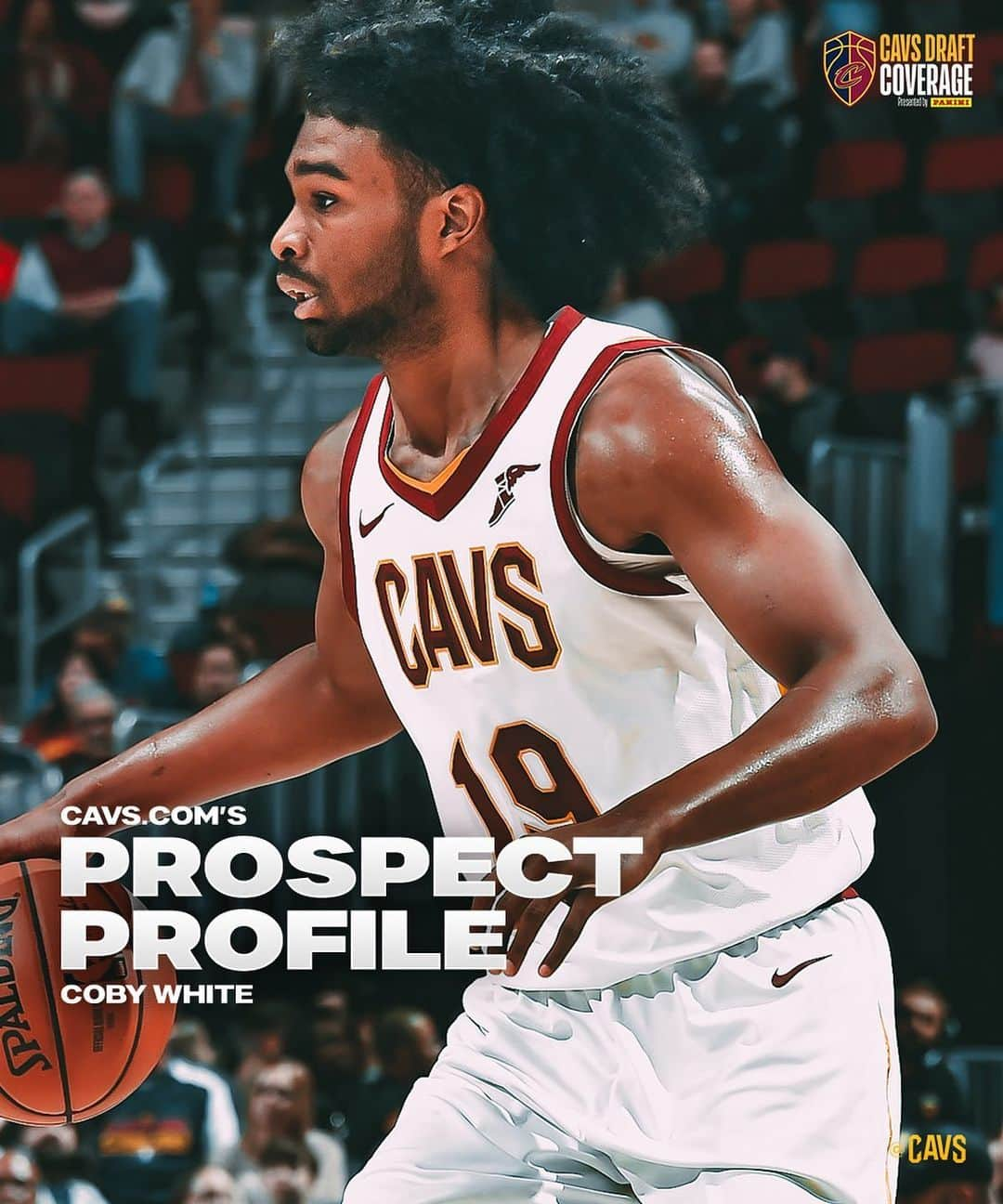 キャブスさんのインスタグラム写真 - (キャブスInstagram)「A lightning quick source of instant offense.  Our final #CavsDraft Prospect Profile for Coby White is LIVE on cavs.com!」6月13日 21時12分 - cavs