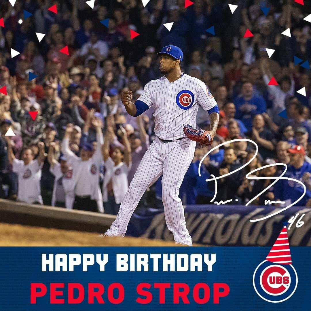 シカゴ・カブスさんのインスタグラム写真 - (シカゴ・カブスInstagram)「Birthday hats to the left! Happy birthday, @pstroop! #EverybodyIn」6月13日 22時00分 - cubs