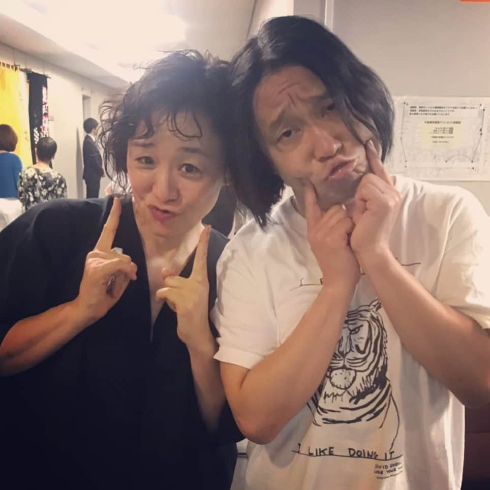 永野さんのインスタグラム写真 - (永野Instagram)「#オレステイア #oresteia #神野三鈴 さん #overwhelming #レッドガオ赤壁 #manriki」6月13日 21時55分 - naganoakunohana