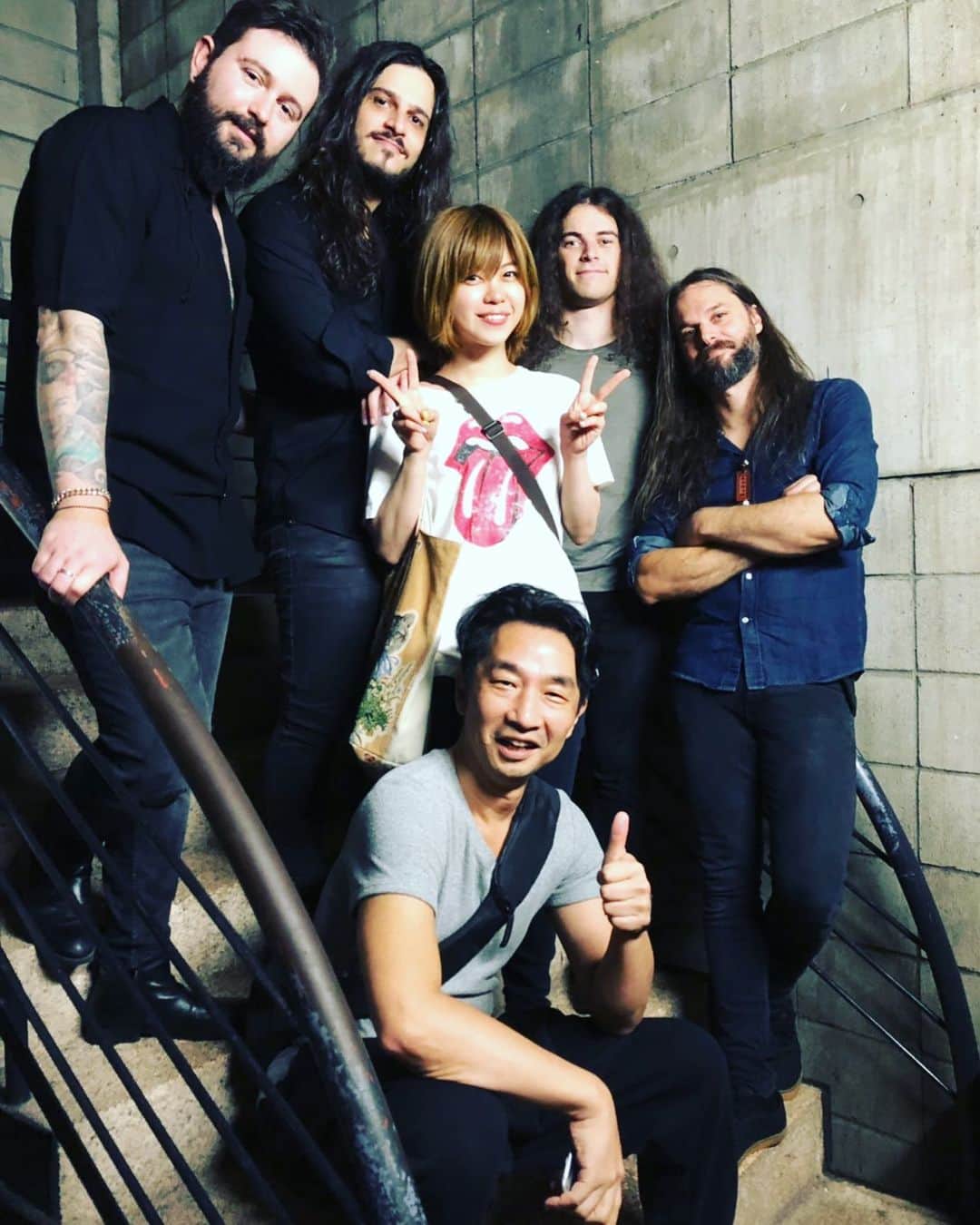 Akira Yamaokaのインスタグラム：「Be The Wolf!!! Great performance! #bethewolfband」