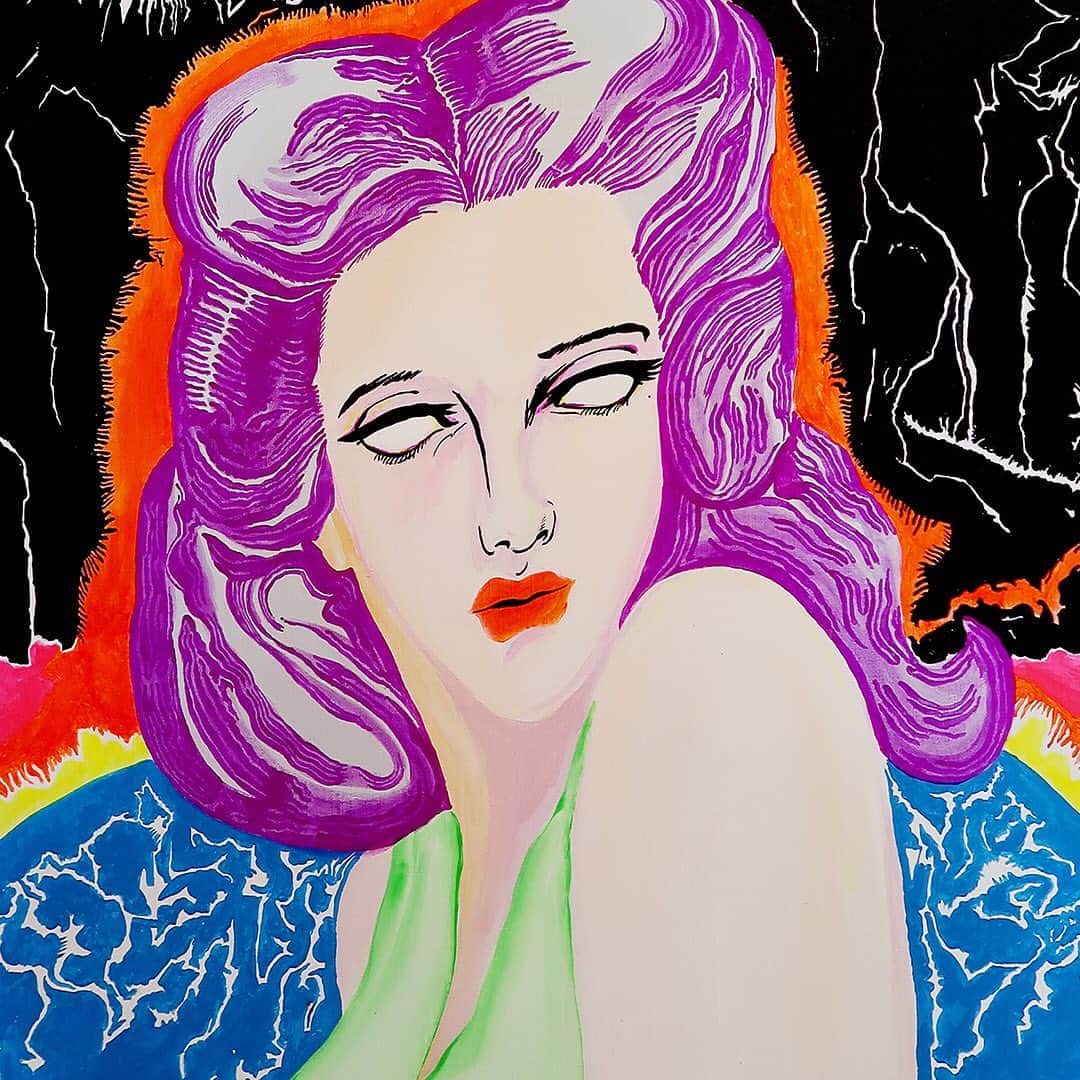 ディーゼルのインスタグラム：「The most important thing about art is to do it. The Diesel Art Gallery in Tokyo is now proudly featuring @sai_otk‘s creation “Cosmos Disco” #DieselArtGallery」