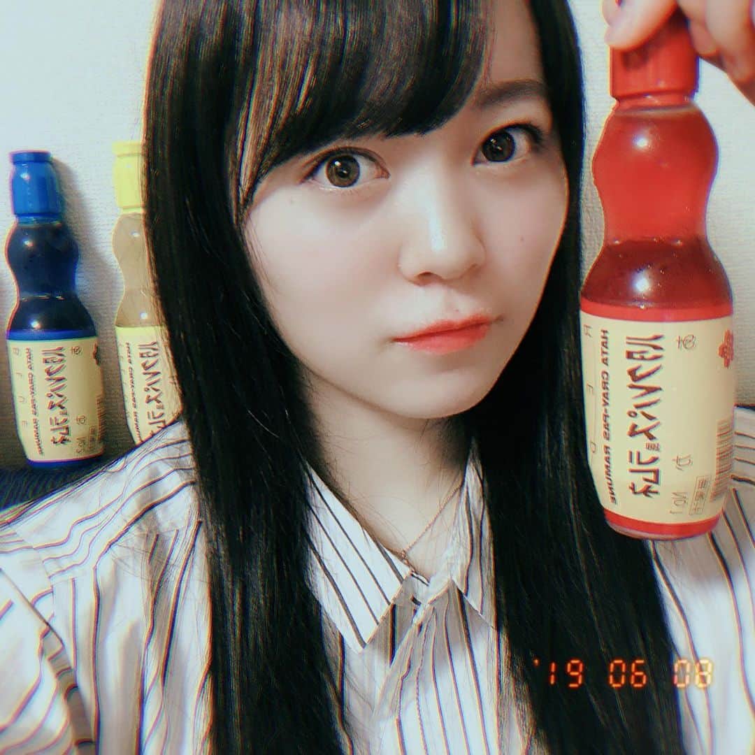 西川怜さんのインスタグラム写真 - (西川怜Instagram)「💜❤💙💚 · · · 夏はラムネが飲みたくなるね しゅわしゅわ～✩ﾟ｡⋆ · · #ラムネ #くれぱす #くれぱすらむね #クレパス風」6月13日 23時02分 - rei_nishikawa_1025