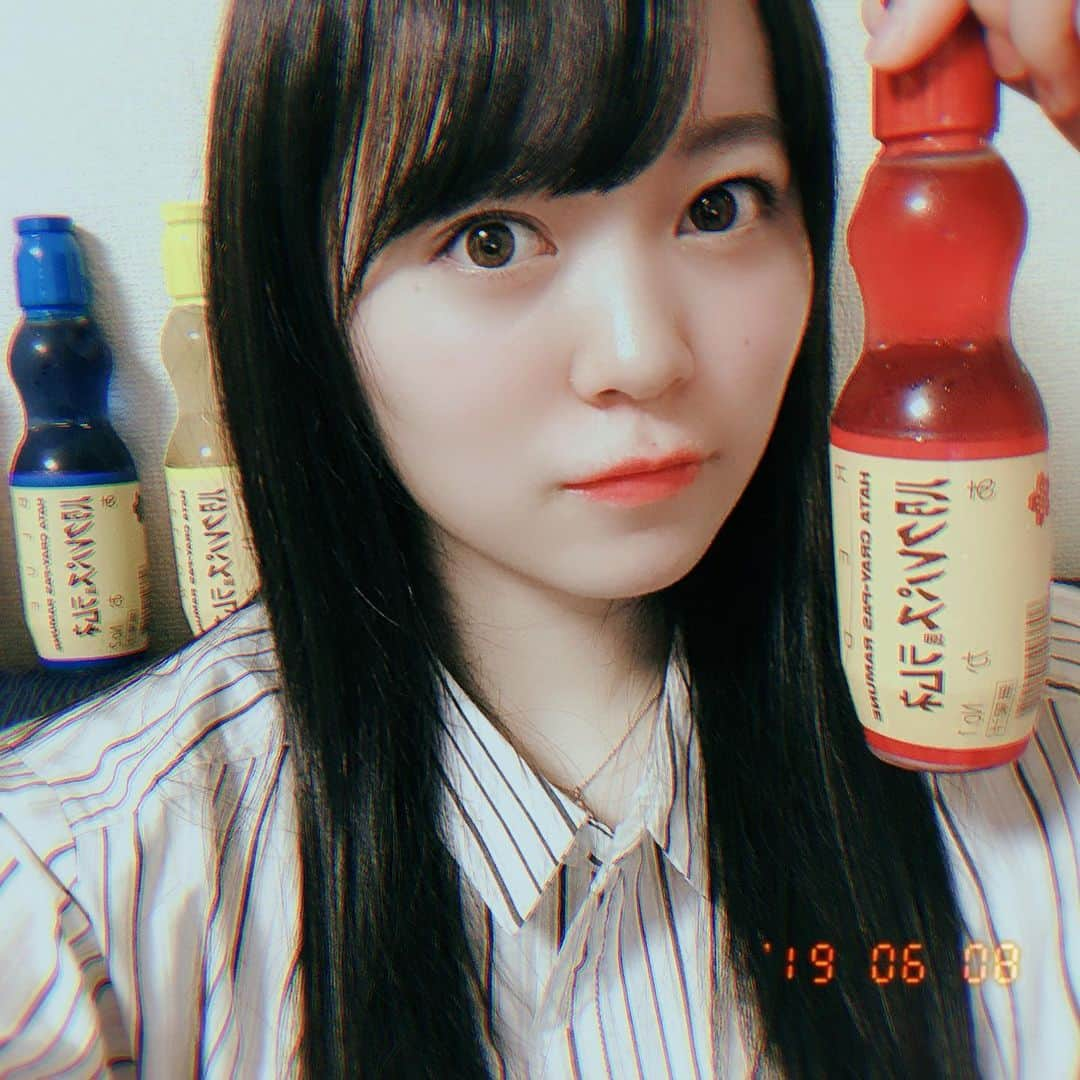 西川怜さんのインスタグラム写真 - (西川怜Instagram)「💜❤💙💚 · · · 夏はラムネが飲みたくなるね しゅわしゅわ～✩ﾟ｡⋆ · · #ラムネ #くれぱす #くれぱすらむね #クレパス風」6月13日 23時02分 - rei_nishikawa_1025