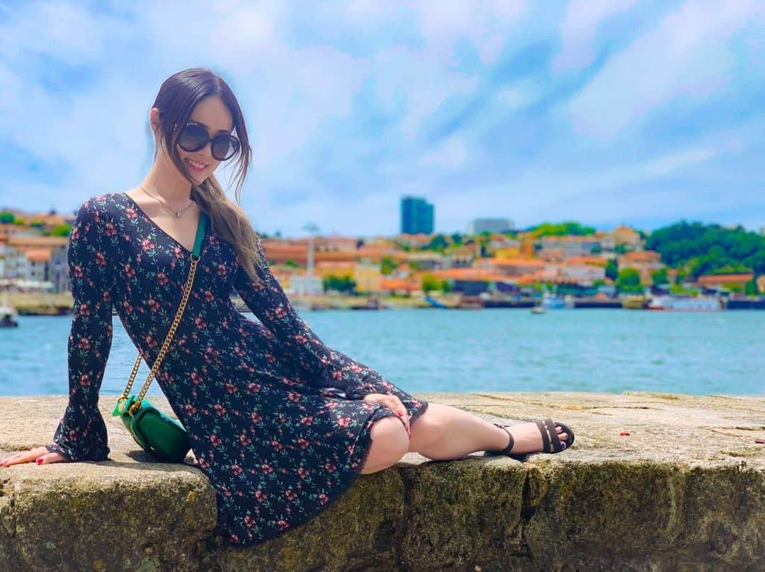 Chiakiさんのインスタグラム写真 - (ChiakiInstagram)「Look at this view...💙 #porto #portugal #ポルトガル #景色最高」6月13日 23時11分 - chiakiinengland