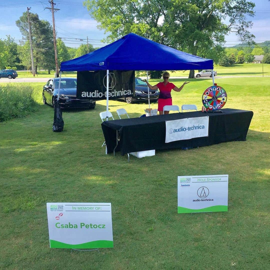 Audio-Technica USAさんのインスタグラム写真 - (Audio-Technica USAInstagram)「#TBT: We had a great time last month at the Annual AudioMasters Benefit Golf Tournament to support the Nashville Engineer Relief Fund! . . . #AudioTechnica #AudioMasters #NERF #AudioMastersGolfTournament」6月14日 8時55分 - audiotechnicausa