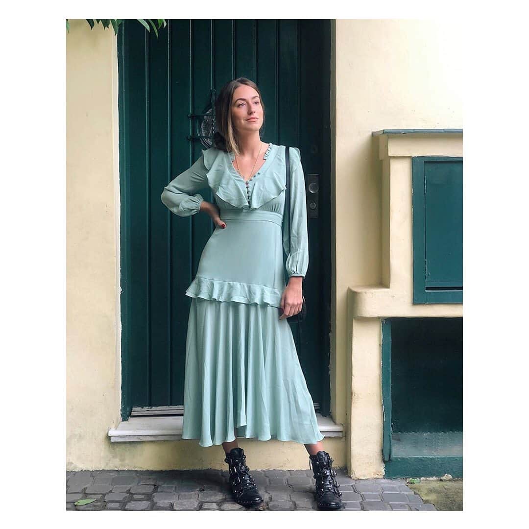 Schutzのインスタグラム：「Biker boots and romantic dresses 😍」