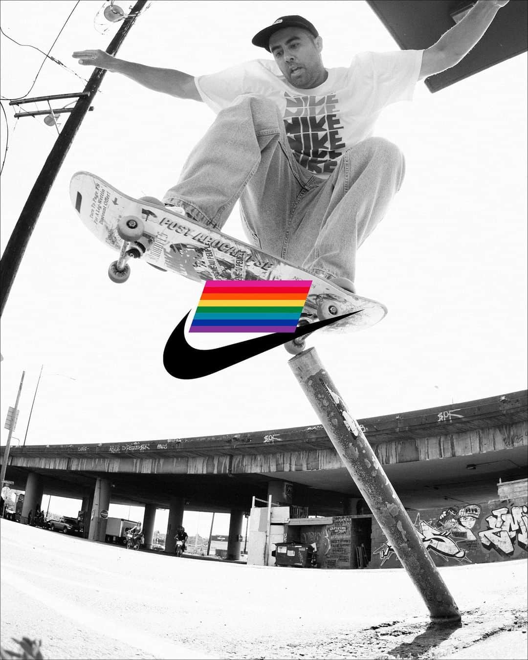 Nike Skateboardingさんのインスタグラム写真 - (Nike SkateboardingInstagram)「Elissa and friends. #BeTrue #UntilWeAllWin  @elissa_steamer @erickoston @daaarkness  Watch the film “Nobody Wins Alone” at nikesb.com.」6月14日 9時09分 - nikesb