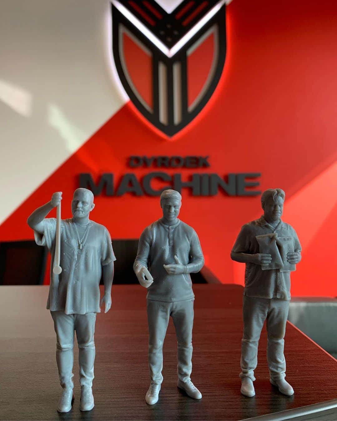 ロブ・ディアデックのインスタグラム：「At the @dyrdekmachine we are passionate about creating companies with #DoorDier Founders so we decided to celebrate these magical humans by turning them into action figures.Coming soon to DyrdekMachine.com #manufacturingamazing」