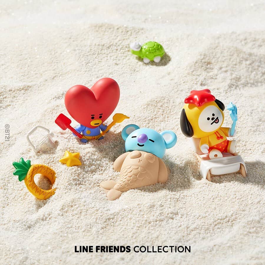 BT21 Stars of tomorrow, UNIVERSTAR!さんのインスタグラム写真 - (BT21 Stars of tomorrow, UNIVERSTAR!Instagram)「⁣ Customize BT21's summer,⁣ and turn it into your dream summer vacay ✨⁣ ⁣ <Vol. 2 Summer Vacation Theme>⁣ ⁣ Available now on⁣ LINE FRIENDS COLLECTION 👉⁣ Link in Bio⁣ ⁣ #BT21 #CollectibleFigure⁣ #LINEFRIENDSCOLLECTION ⁣ #FreeShipping #Over130 #OnlyToday」6月14日 10時06分 - bt21_official
