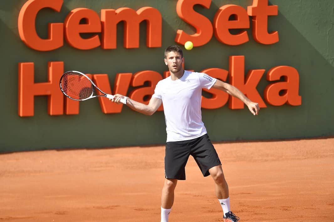 アンドレイ・クラマリッチさんのインスタグラム写真 - (アンドレイ・クラマリッチInstagram)「Gem Set Hrvatska 🎾@marincilicfoundation @marincilic 🙏🏻🙌🏻👏🏻 📸 @dragosopta」6月14日 1時41分 - andrejkramaric