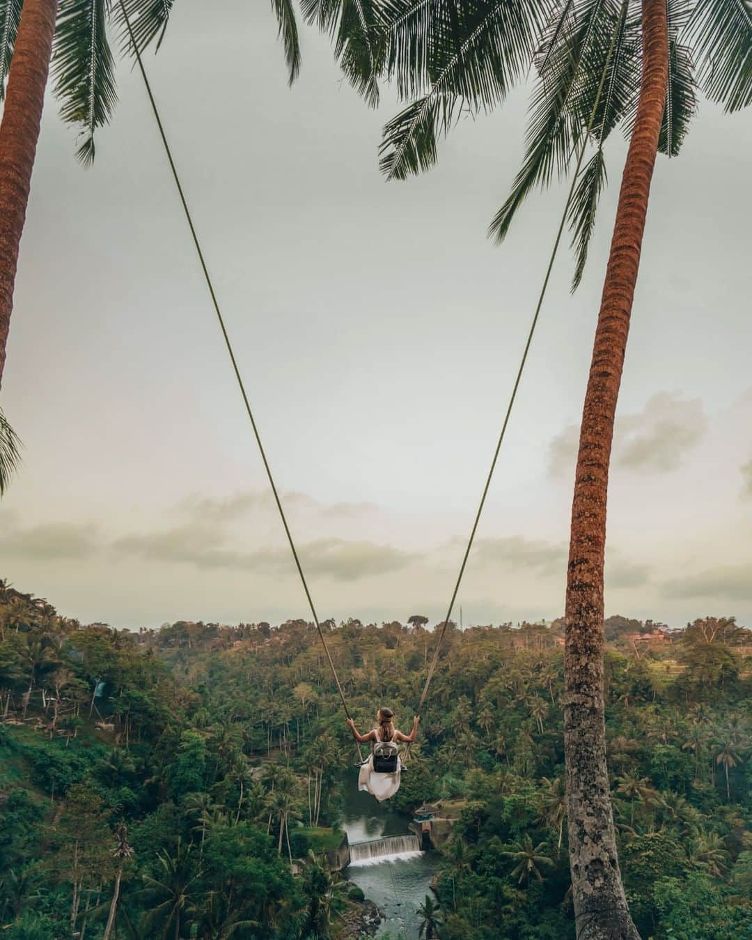 Kapten & Sonさんのインスタグラム写真 - (Kapten & SonInstagram)「#travelthursday - today we're going to Ubud, in Bali! 🌴 Have you ever been there? Ubud is the perfect “hippie” destination for travelers interested in yoga, healthy food, and fresh air! The area has become popular because of its surrounding rice fields like Tegalalang, countless waterfalls or to hike up Mount Batur. Sounds good? ✨ @ourkindlife found the perfect paradise swing! 🌴 #bekapten #kaptenandson⠀ .⠀ .⠀ .⠀ #bali #ubud #traveldestination #travelgram #passiontravel #instavacations #instavacay #travelmakesmehappy #happytraveller」6月14日 3時00分 - kaptenandson