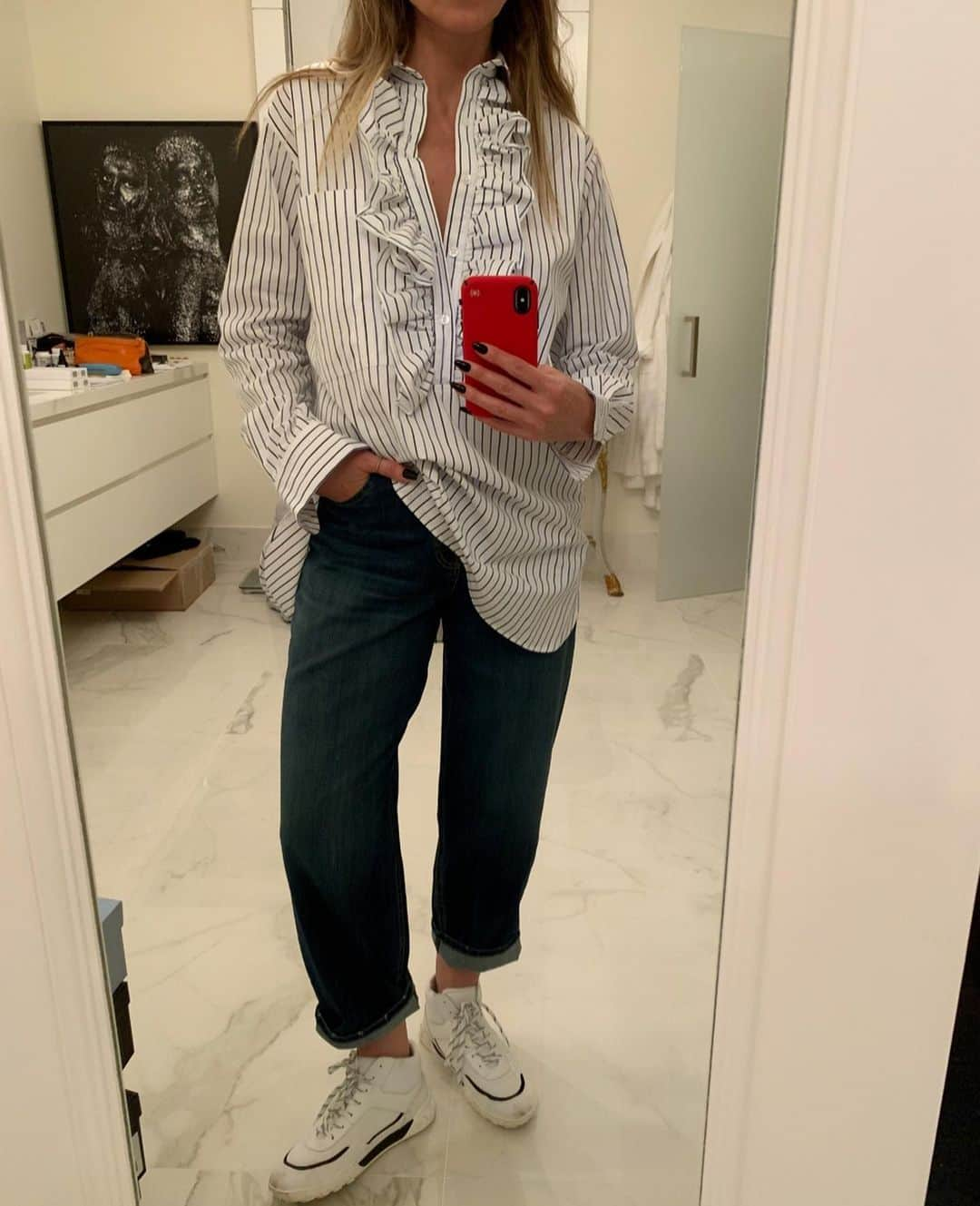 ハイディ・クルムさんのインスタグラム写真 - (ハイディ・クルムInstagram)「This is how I pack !!! .... I try most things on before,  so i have the right shoe , bag, sunglasses etc . How do you pack ?」6月14日 3時10分 - heidiklum