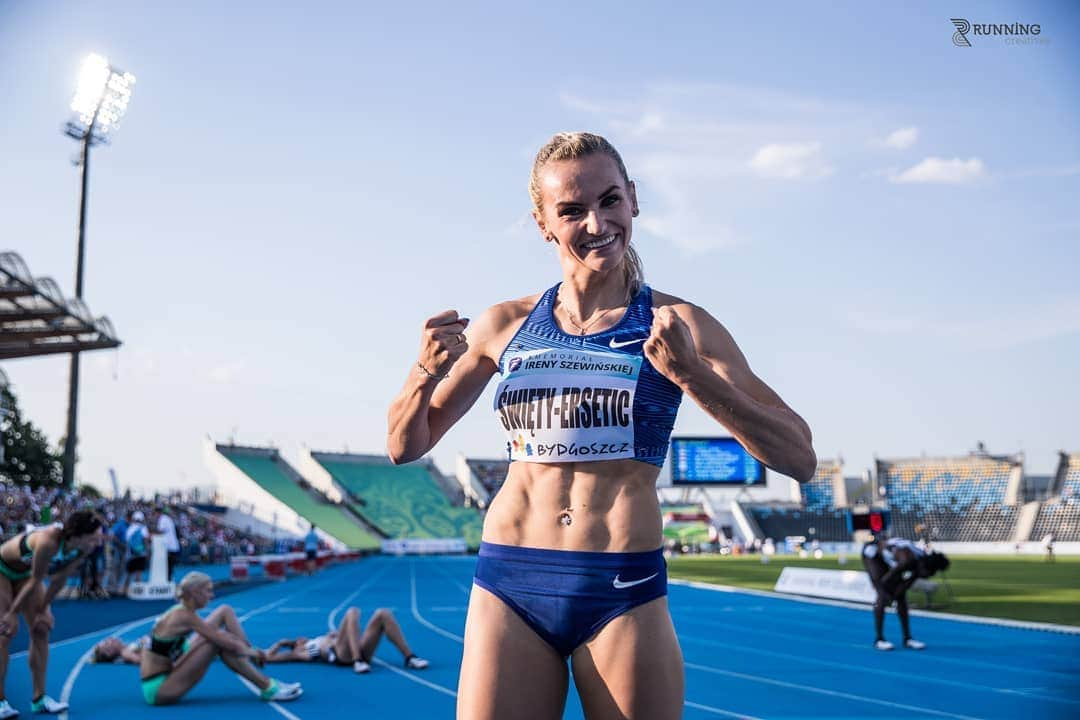 ユスティナ・シュエンテさんのインスタグラム写真 - (ユスティナ・シュエンテInstagram)「Boom💥  Minimum for the World Championships in Doha and ... I reached THE OLYMPIC STANDARD in Tokyo 2020!!! 💙  Pure happiness💕 📸 @runningcreatives  @toyotaczajka @pkn.orlen @orlenteam_official @stadionslaski.pl @sonkodbajosiebie @healthypeople.pl @raciborz.me #azsawfkatowice #euvic @nike @artimexcentrumzdrowiaiurody  #happy #standard #doha #worldchampionships #tokyo #olympicgames #tracklife #trackandfield #run #abs #muscles #athletics #girl #seasonbest #competition #race #400」6月14日 3時40分 - justyna.swiety.ersetic