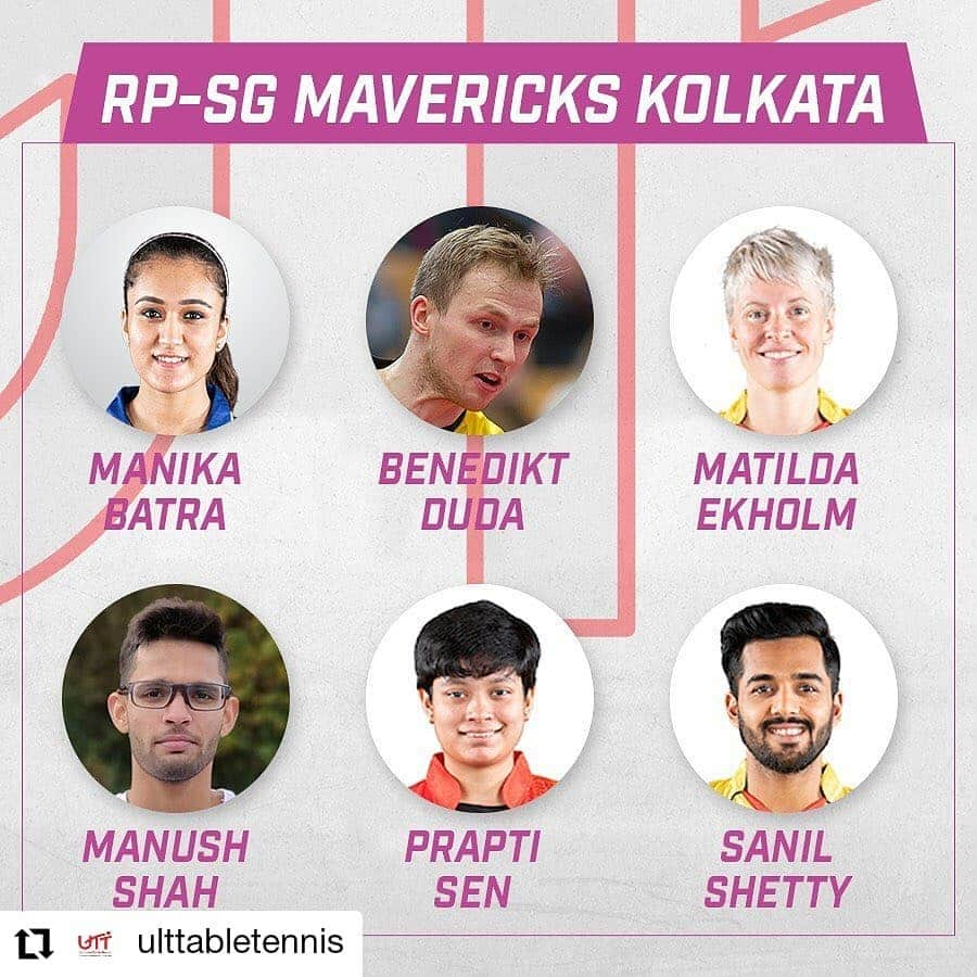 マチルダ・エコームさんのインスタグラム写真 - (マチルダ・エコームInstagram)「Looking forward getting to know my teammates and to playing in the Indian League this summer.  #Repost @ulttabletennis • • • • • • @rpsgmavericks #Kolkata are ready to #UpTheGame! 🏓😎 . . #UTTDraftDay」6月14日 5時26分 - matiekholm