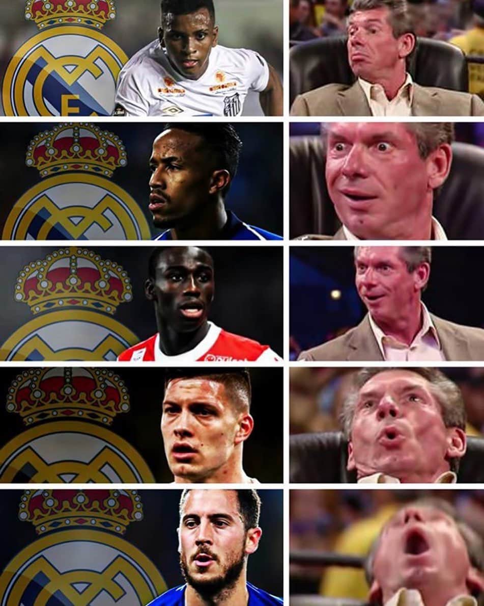 カルロス・テベスのインスタグラム：「Real Madrid fans atm」