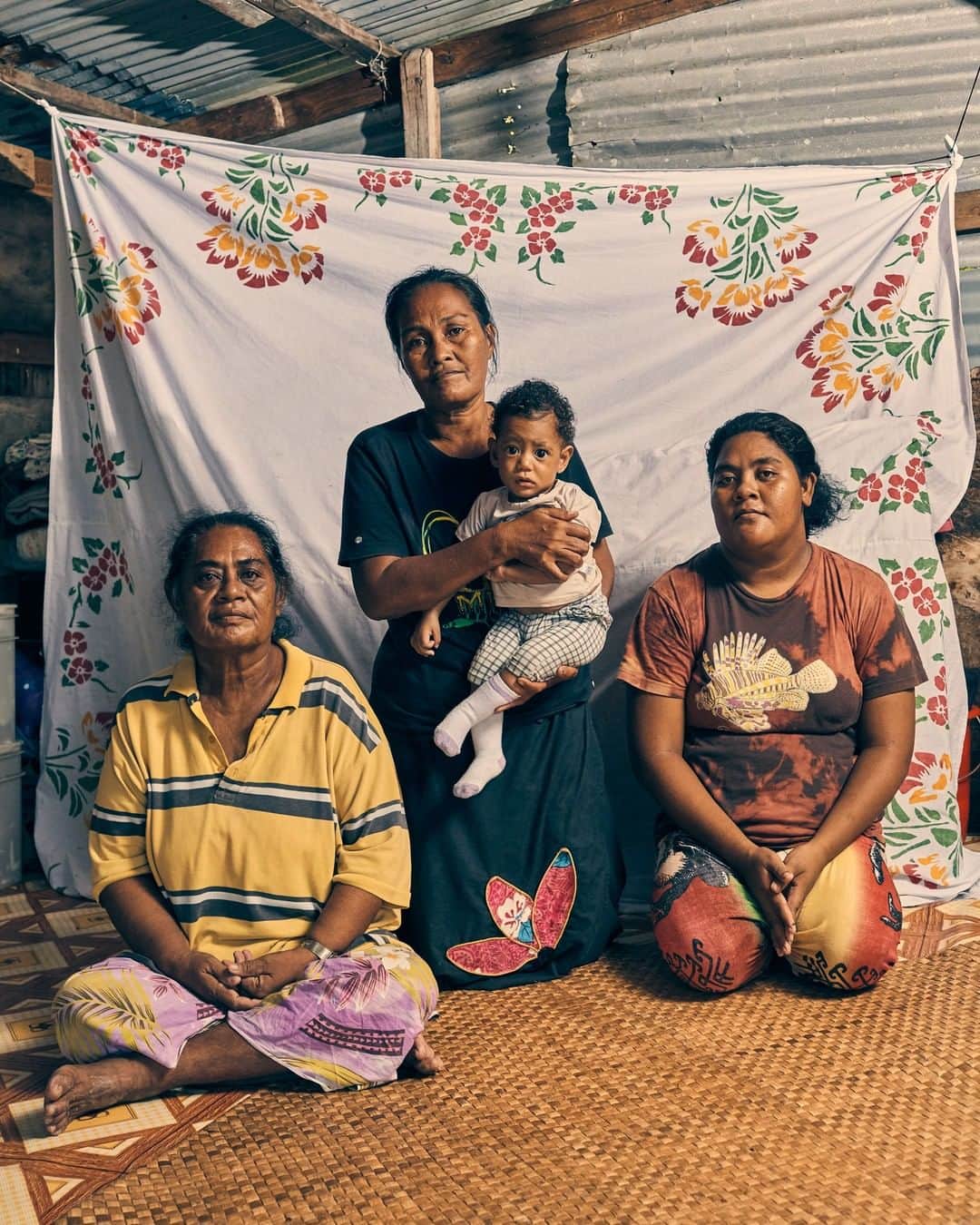 TIME Magazineさんのインスタグラム写真 - (TIME MagazineInstagram)「Members of the Salesa family, photographed in Funafuti, #Tuvalu, on May 17. Their home floods four or five times a month, when the high tide comes in. Facing a rise in global sea levels, island nations are leading the fight against #climatechange. In mid-May, Pacific leaders gathered in #Fiji to plot their next big step: a coordinated push to make developed countries commit to aggressive new targets for reducing their emissions. If they fail, they will likely not be the last to go. Indeed, it may be their loss that finally rouses the world to the stakes of the challenge. Read this week's full cover story—Our Sinking #Planet—and see more pictures at the link in bio. Photograph by @cgregoryphoto for TIME」6月14日 5時42分 - time