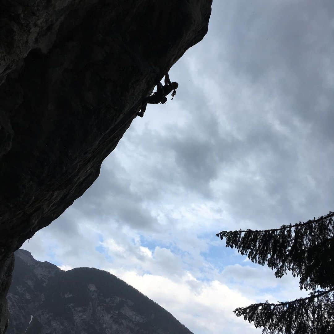 アンナ・シュテールさんのインスタグラム写真 - (アンナ・シュテールInstagram)「Yesterday my sister @ursulastoehr and I went for an afterwork climbing session at our local crag ‚Chinamauer‘. We had the whole cliff to ourselves and as the wind picked up Ursula crushed her project ‚Indian summer‘ 8b. It was supercool to watch her execute all these powerful moves and hear her scream of joy at the end of this day.  Looking forward to many more sister-climbing-sessions!!!!」6月14日 5時51分 - anna_stoehr