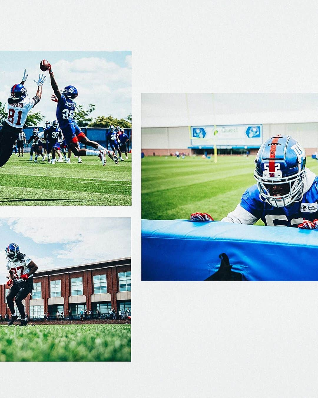 New York Giantsさんのインスタグラム写真 - (New York GiantsInstagram)「OTAs✔️ Minicamp✔️ Next: Training Camp」6月14日 6時32分 - nygiants