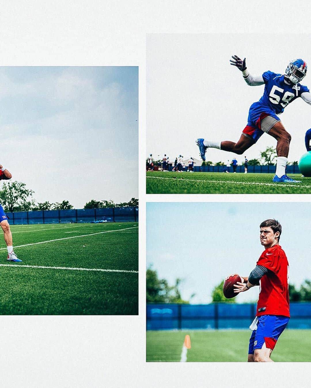 New York Giantsさんのインスタグラム写真 - (New York GiantsInstagram)「OTAs✔️ Minicamp✔️ Next: Training Camp」6月14日 6時32分 - nygiants