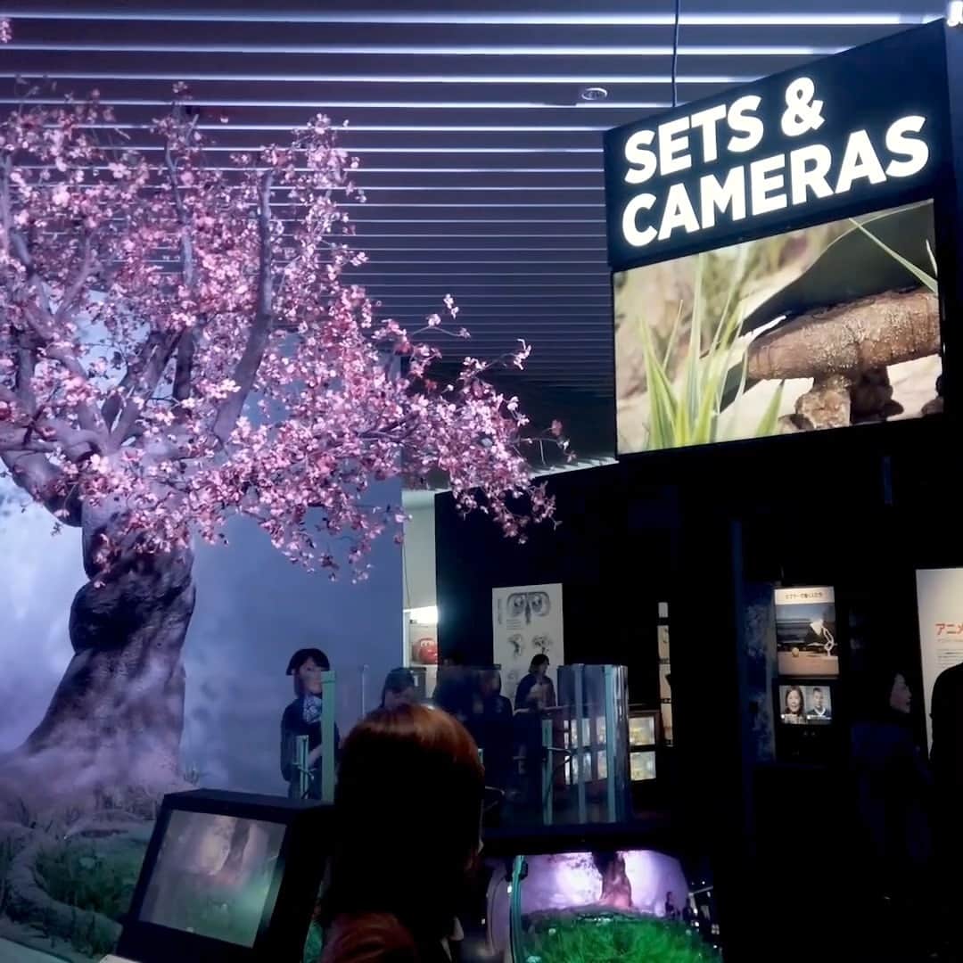 Tokyo City View 六本木ヒルズ展望台のインスタグラム：「東京シティビューで開催中の「PIXARのひみつ展」。会場内ではカメラマンがスタンバイ、フォトスポットで写真撮影をしています。今週も展覧会の中を少しだけご紹介！ ⁣⁣ ⁣⁣セット＆カメラ：バーチャルカメラで３Dの世界を覗いてみよう⁣⁣ ⁣⁣⁣⁣ ⁣⁣映画に必要な物はキャラクターだけではありません。ストーリーボードに描かれたイメージをリアルな世界に変えるには、小石・木・建物などシーンに合ったセットが重要です。セットデザイナーの役目は、フレーム内でのセットの見え方を検証し、ストーリーの文脈や背景、情感を伝える事です。彼らは建築家のように地面から仮想世界を構築していきます。カメラアーティストはバーチャルカメラを使って、ストーリーが伝わる構図、カメラの動き、レンズの種類を選択し、スクリーンに映し出される物を形にしていきます。⁣⁣ ⁣⁣⁣⁣ ⁣⁣#PIXARのひみつ展 #東京シティビュー #ウォーリー⁣⁣ ⁣⁣⁣⁣ ⁣⁣展覧会の詳細はこちらから→https://www.tokyocityview.com/pixar-himitsu-ten」