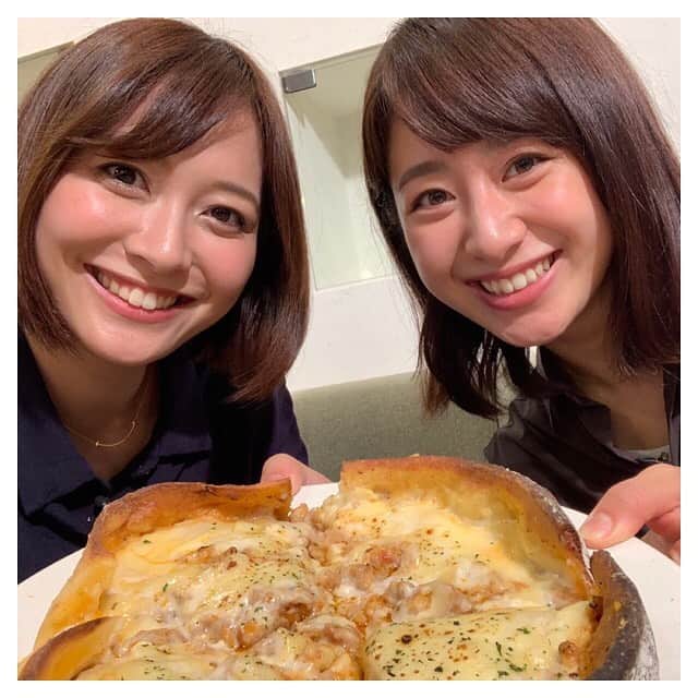 林美沙希さんのインスタグラム写真 - (林美沙希Instagram)「先日、久冨アナとロケに行きました😊 ２人で食べたのは"シカゴピザ" チーズがトロトロで、生地も厚めでとっっても美味しかったです！ 見ての通り大きいので、3〜4人でシェアするのが良いそうです✨  #jチャンネル#久冨慶子#林美沙希#シカゴピザ#チーズ好き#池袋#storia」6月14日 10時45分 - misaki0hayashi