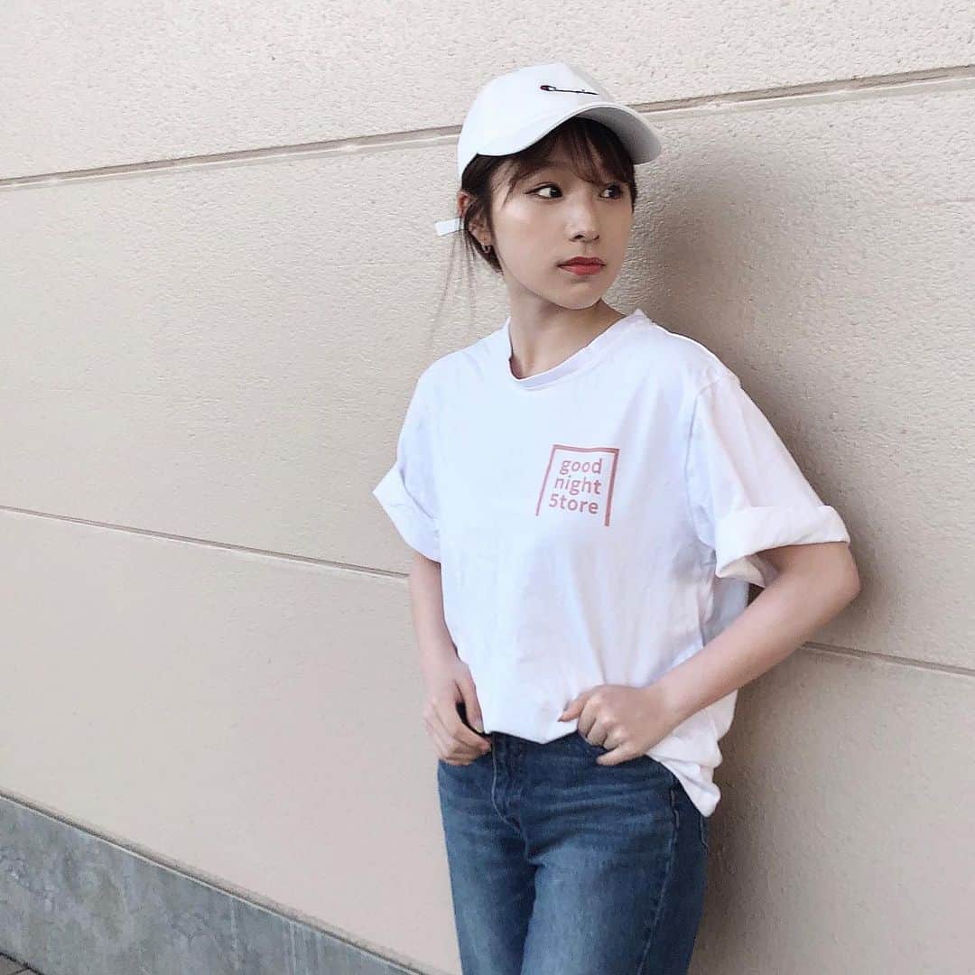 左伴彩佳さんのインスタグラム写真 - (左伴彩佳Instagram)「・ いつもと違う雰囲気で👖🧢」6月14日 11時00分 - hidaaya_729