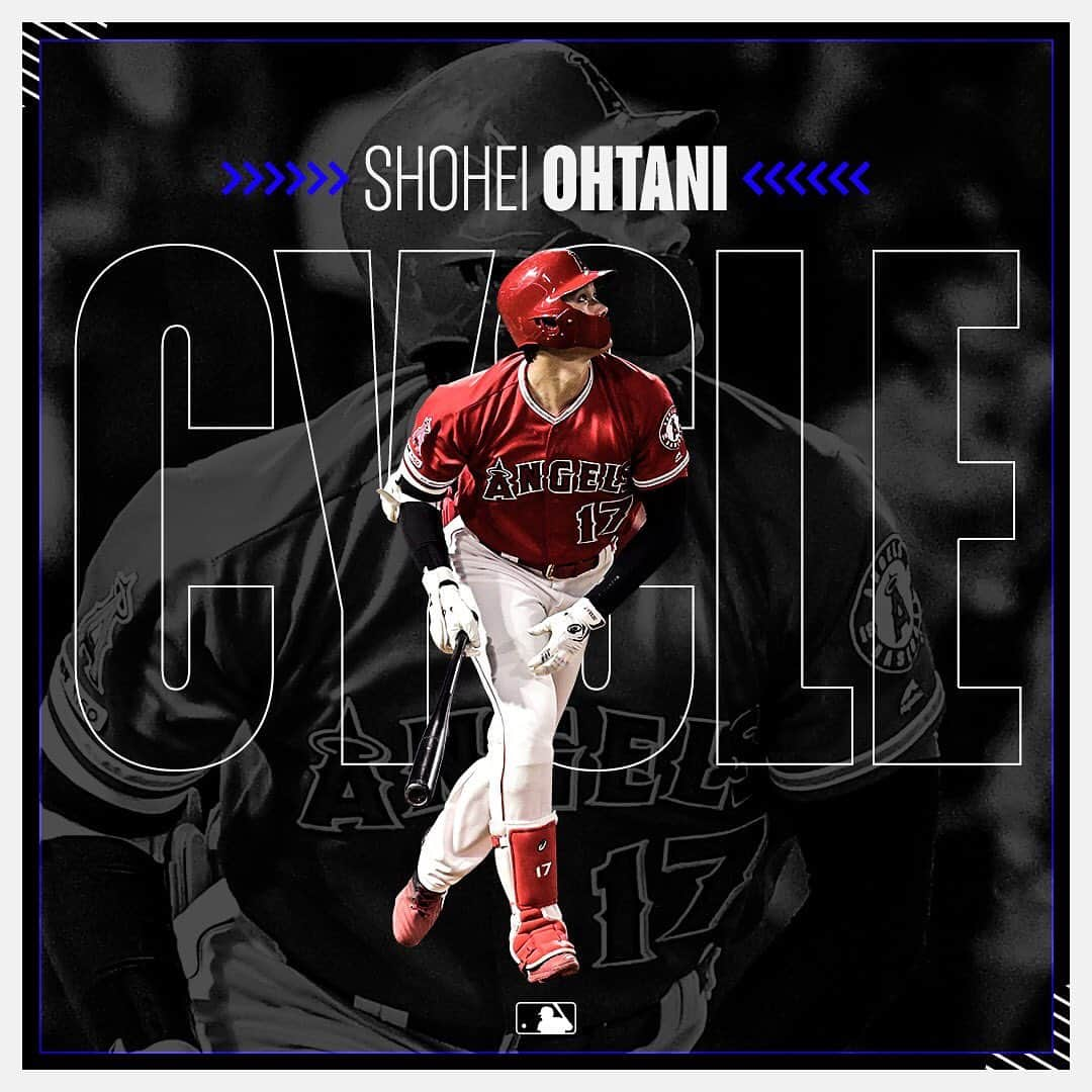 MLBさんのインスタグラム写真 - (MLBInstagram)「🚨 OHTANI MAKES HISTORY 🚨」6月14日 11時25分 - mlb