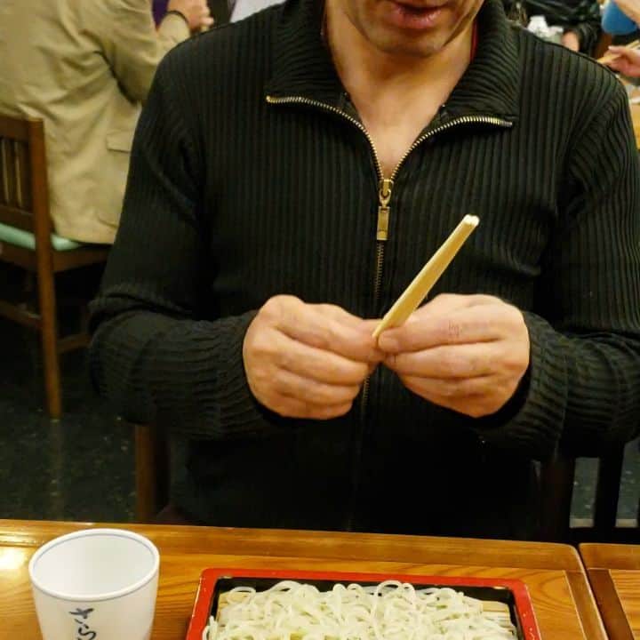 インゴのインスタグラム：「I love Japanese SOBA.😍」