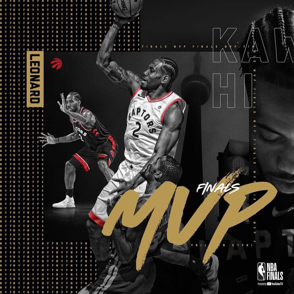 トロント・ラプターズさんのインスタグラム写真 - (トロント・ラプターズInstagram)「MVP! MVP! MVP!」6月14日 13時07分 - raptors