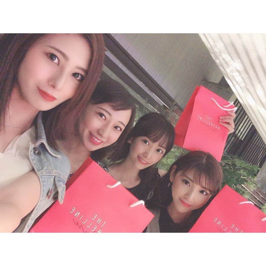 竹田愛のインスタグラム：「メイベリンのイベントに行ってきました✨  6/15に発売されるSPステイマットインク💄 発色がよくて全然落ちないの😳 メイクさんに誰よりもリップが落ちるのが早いと言われるくらいリップが落ちやすいのが悩みだったから、これは嬉しい‼️ 必需品になりそうです😚  #メイベリン #spステイマットインク #落ちないリップ #maybellinehouse」