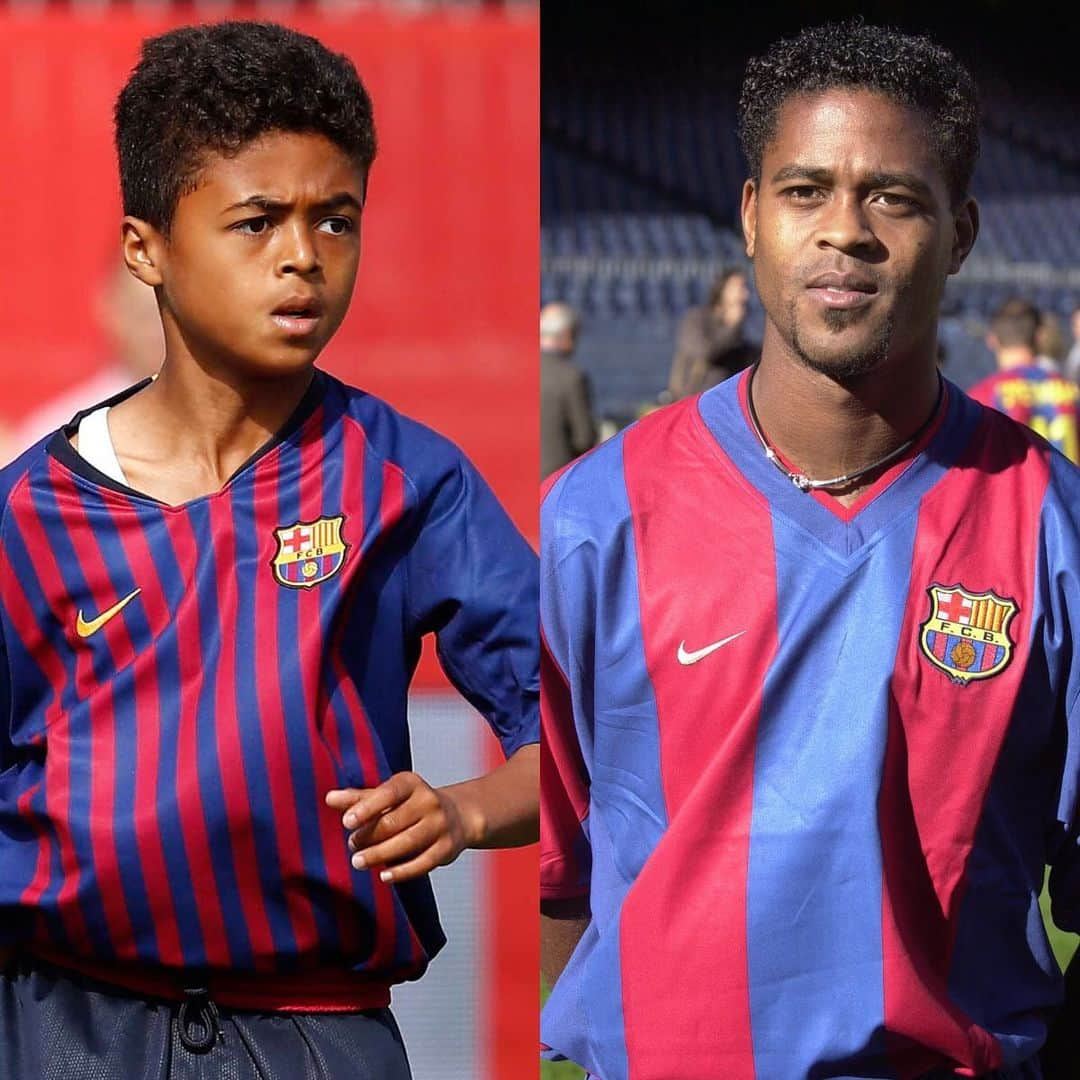 LFPさんのインスタグラム写真 - (LFPInstagram)「Kluiverts have football in their blood! 💙⚽️❤️ • #PatrickKluivert #ShanePatrickKluivert #Barça #LaLigaPromises」6月14日 17時41分 - laliga