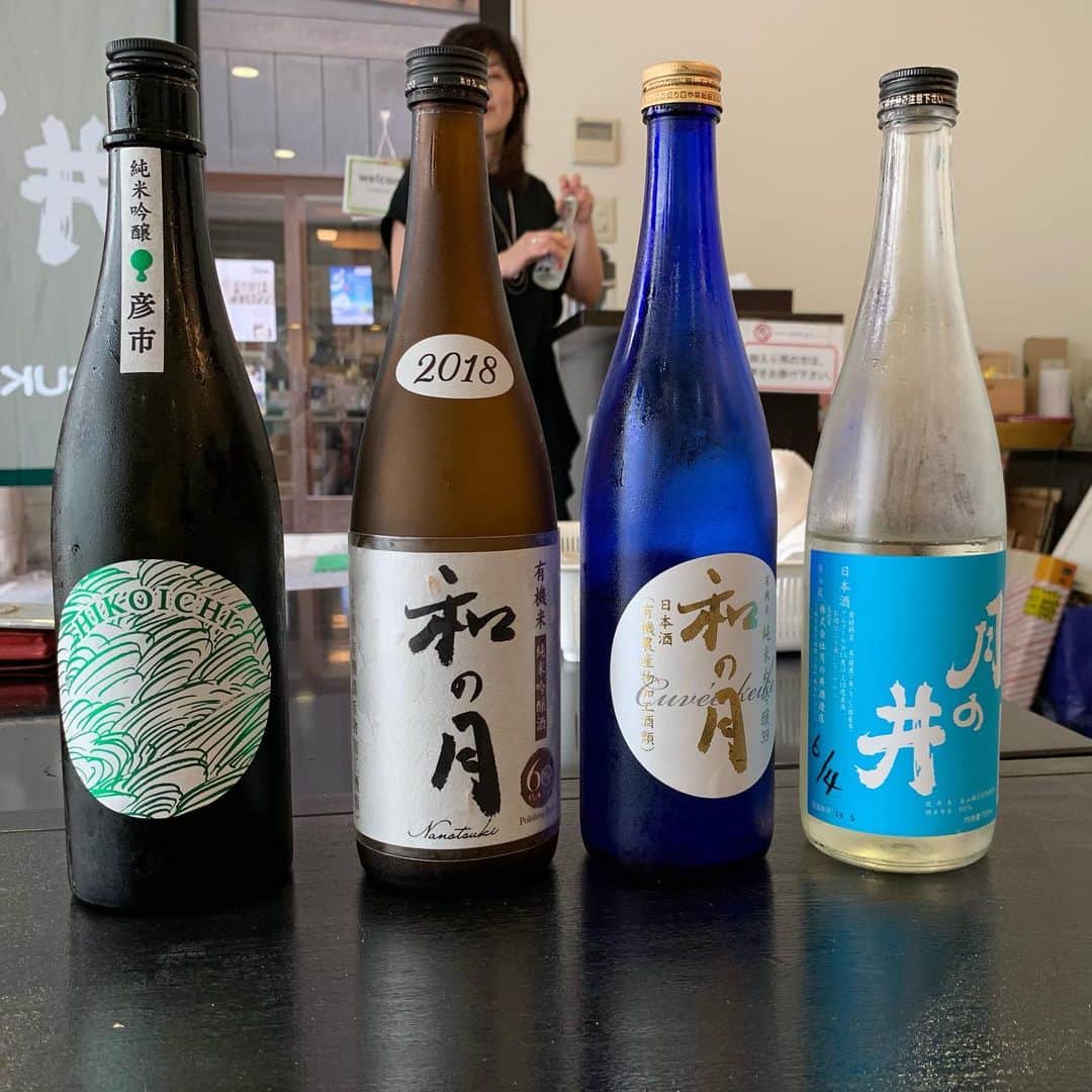 Monday満ちるさんのインスタグラム写真 - (Monday満ちるInstagram)「One of my favorite sakes in Japan @tsukinoi_sake . We were introduced to the 8th generation owner who gave us a special tasting. I particularly loved the organic Cuvée.」6月14日 17時55分 - mondaymichiru