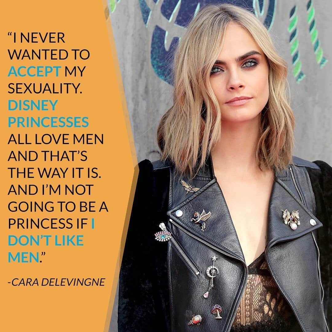 E! Onlineさんのインスタグラム写真 - (E! OnlineInstagram)「Cara Delevingne has gone from trying to be a Disney princess to standing up for herself, her relationship, and the LGBTQ community. Link in bio for how she's fighting against hatred and for equality. #Pride (📷: Getty Images)」6月15日 5時01分 - enews