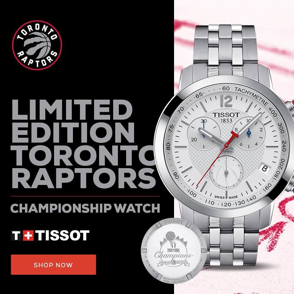 NBAさんのインスタグラム写真 - (NBAInstagram)「The @Raptors Championship Watch for the North! #ThisIsYourTime (TAP to SHOP)」6月15日 4時22分 - nba