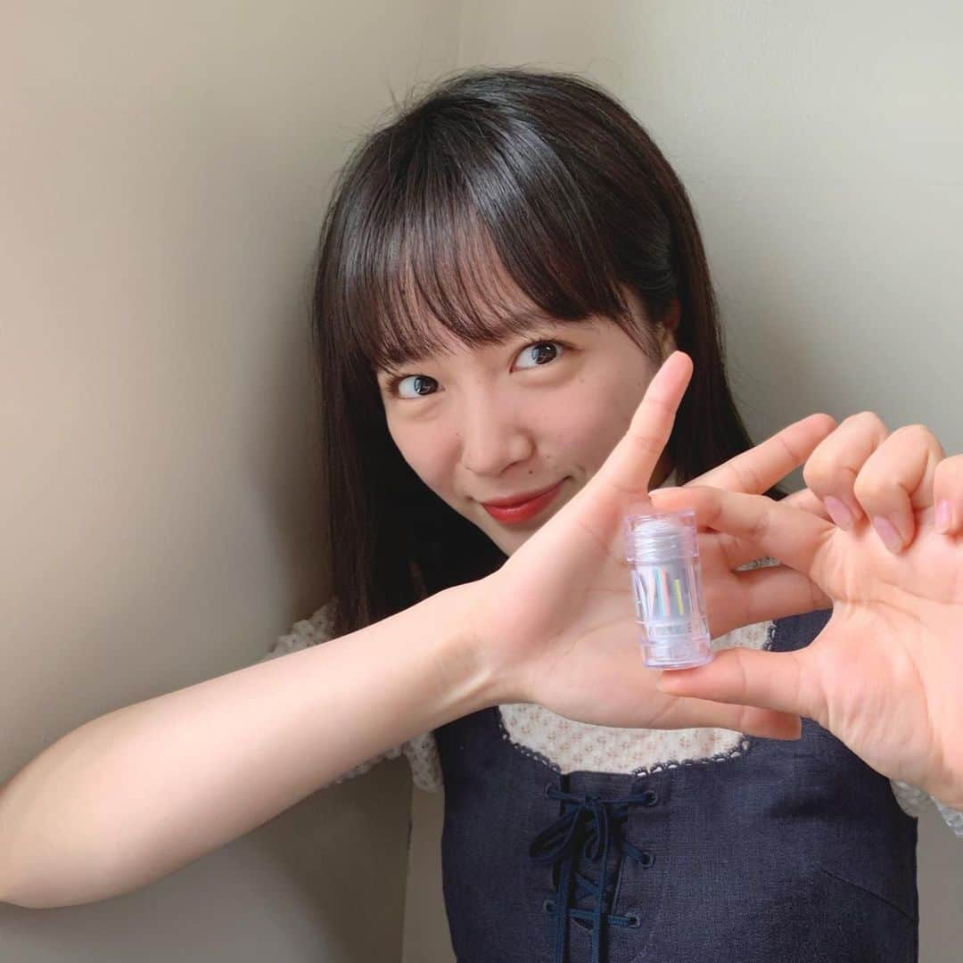 中山莉子さんのインスタグラム写真 - (中山莉子Instagram)「→ ㅤㅤㅤ ももクロちゃんにお土産でいただいたMilk MAKEUPのハイライト！！ㅤㅤㅤ メイクさんがつけてくれて可愛くてずっと気になってたんです！嬉しくてすぐつけました！ㅤㅤㅤ ももクロちゃんありがとうございます！🥺ㅤㅤㅤ ㅤㅤㅤ #MUSiCフェス でもつけてもらおう🥰ㅤㅤㅤ ㅤㅤㅤ」6月14日 19時59分 - nakayama_riko_official