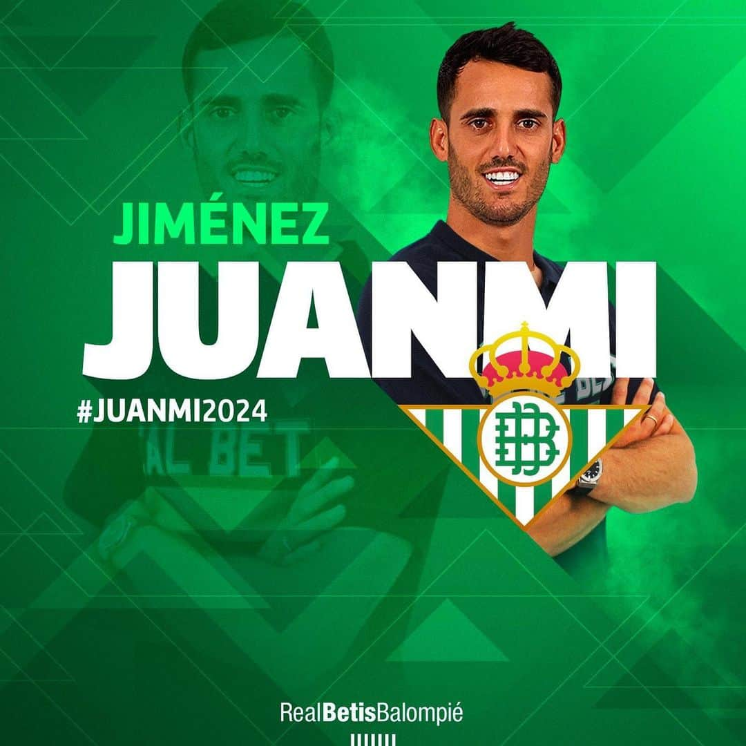 レアル・ベティスさんのインスタグラム写真 - (レアル・ベティスInstagram)「📣 OFICIAL | Juanmi, primer fichaje del #RealBetis para la próxima temporada ✍💚😊 — 📣 OFFICIAL | Juanmi, first #RealBetis signing for the 2019/2020 season ✍💚😊 #Juanmi2024」6月14日 20時36分 - realbetisbalompie