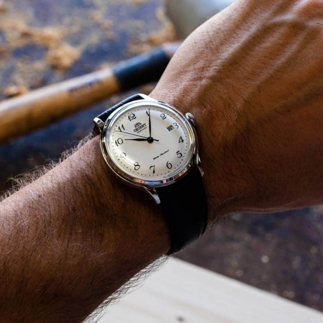 Orient Watchさんのインスタグラム写真 - (Orient WatchInstagram)「What time is it? ⠀ ⠀ Time to get dad a gift for #FathersDay he'll actually use😏😬....get 15% off sitewide your total at checkout when you use code THANKSDAD.  #orientstyle ⠀」6月14日 22時03分 - orientwatch