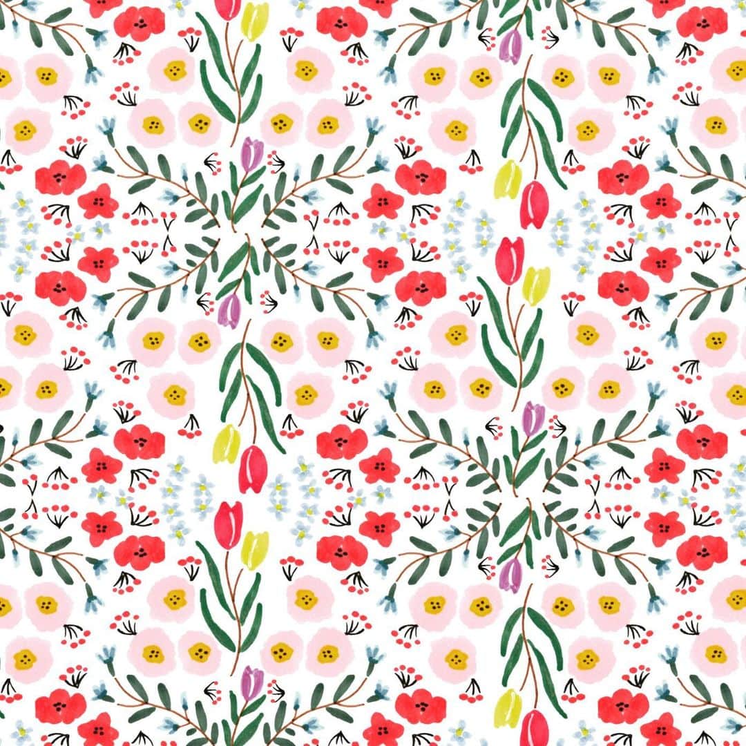 関根正悟さんのインスタグラム写真 - (関根正悟Instagram)「“🌷🌷🌷” ・ #flowerprint #textiledesign  #shogosekine」6月14日 23時11分 - shogosekine0319