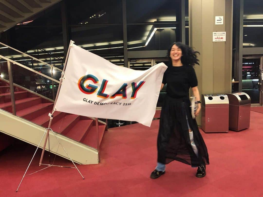 入山法子さんのインスタグラム写真 - (入山法子Instagram)「GLAY LIVE TOUR 2019-SURVIVAL-令和最初のGLAYとHEAVY GAUGE 神奈川県民ホール公演、行ってまいりましたーーーーー！！！胸いっぱいです。」6月14日 23時27分 - iriyamanoriko_official