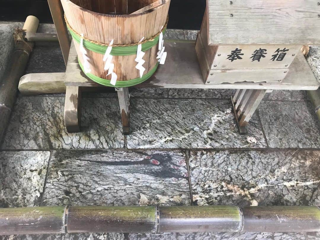 ロッシーさんのインスタグラム写真 - (ロッシーInstagram)「三峯神社 様 ありがとうございました！ 願いが叶うように毎日を楽しみますね！ 参拝。樹齢800年杉。名物椎茸丼。神の湯。そして、1,332m険しい登山。絶景。奥宮 様。楽しい仲間。 とても清々しいです！ #三峯神社 #ミツ鳥居 #狼 #龍 #杉 #湯 #名物 #登山 #奥宮 #ガリットチュウ熊谷 #ほんでぃーの #野性爆弾 #ロッシー #より。 #ロシ写真」6月14日 23時57分 - yaseibakudan_rossy