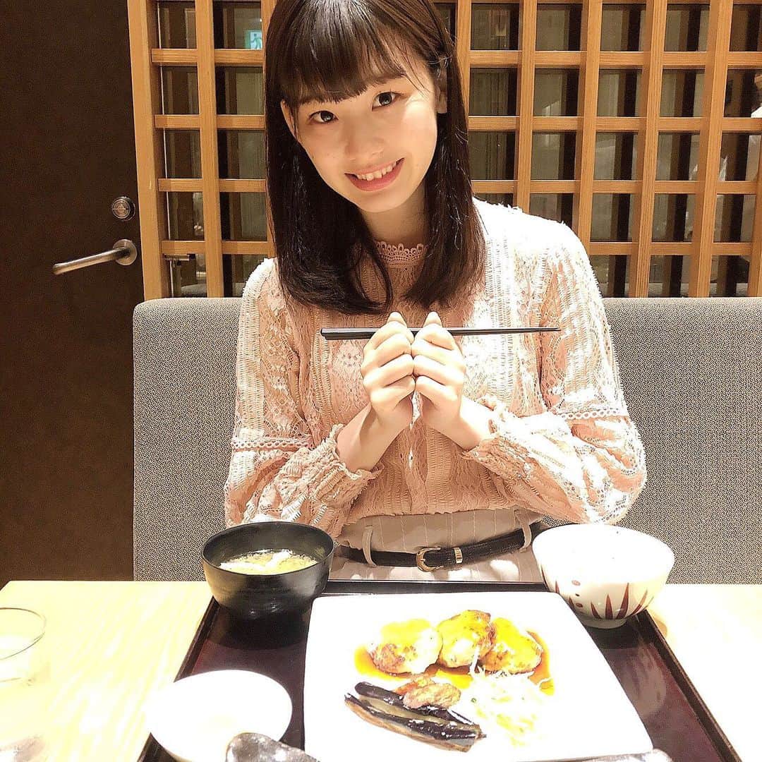浅井七海さんのインスタグラム写真 - (浅井七海Instagram)「*.﻿ ﻿ ﻿ 和食屋さんが﻿ いっちばん好き~~~💓﻿ ﻿ ﻿ ﻿ ﻿」6月15日 0時14分 - naamin48_