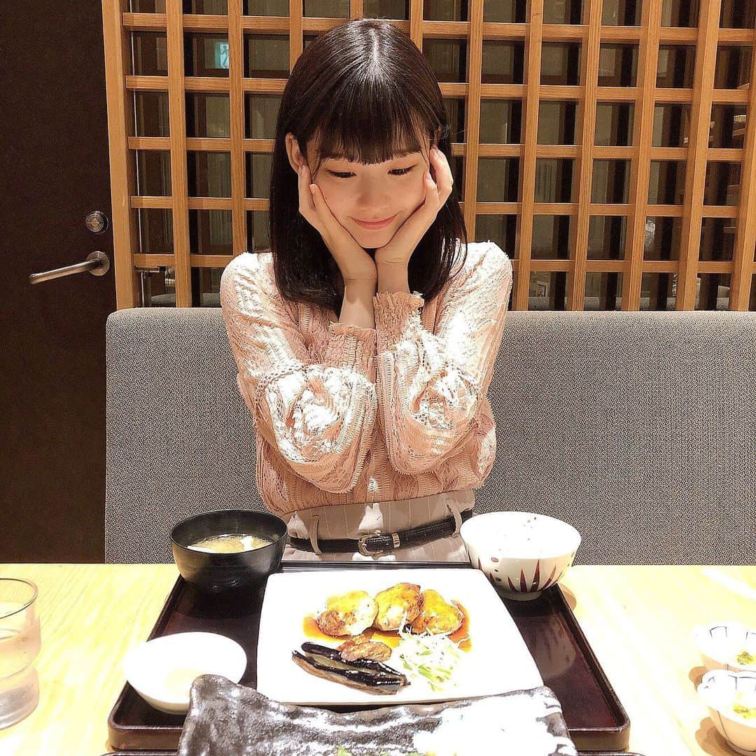 浅井七海さんのインスタグラム写真 - (浅井七海Instagram)「*.﻿ ﻿ ﻿ 和食屋さんが﻿ いっちばん好き~~~💓﻿ ﻿ ﻿ ﻿ ﻿」6月15日 0時14分 - naamin48_