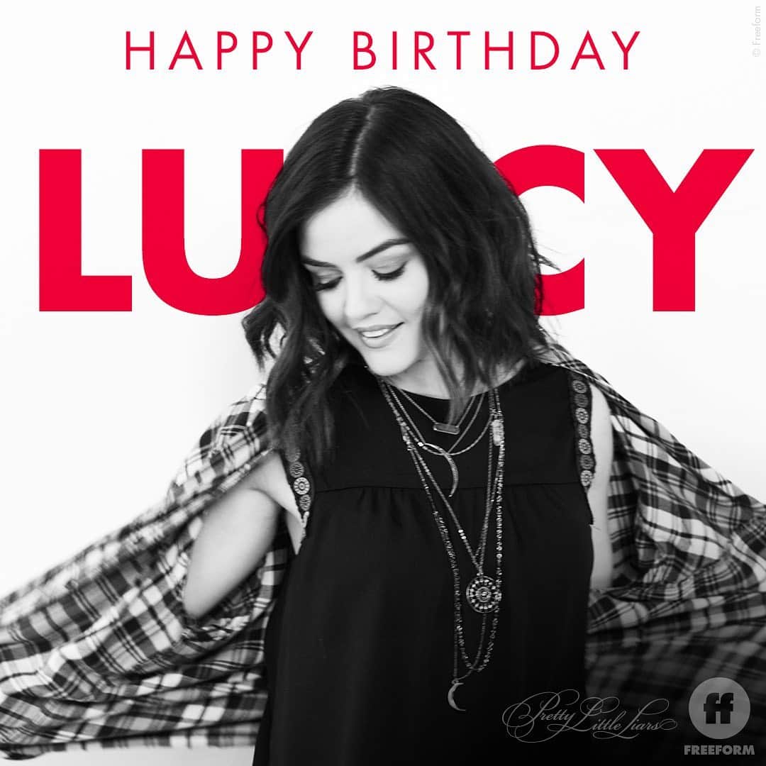 プリティ・リトル・ライアーズさんのインスタグラム写真 - (プリティ・リトル・ライアーズInstagram)「Happiest of birthdays to our OG queen, @lucyhale. Drop your love for Lucy down below. 👑♥️ ____________ P.S. Sending you lots laughs + puppy kisses.」6月15日 0時10分 - prettylittleliars