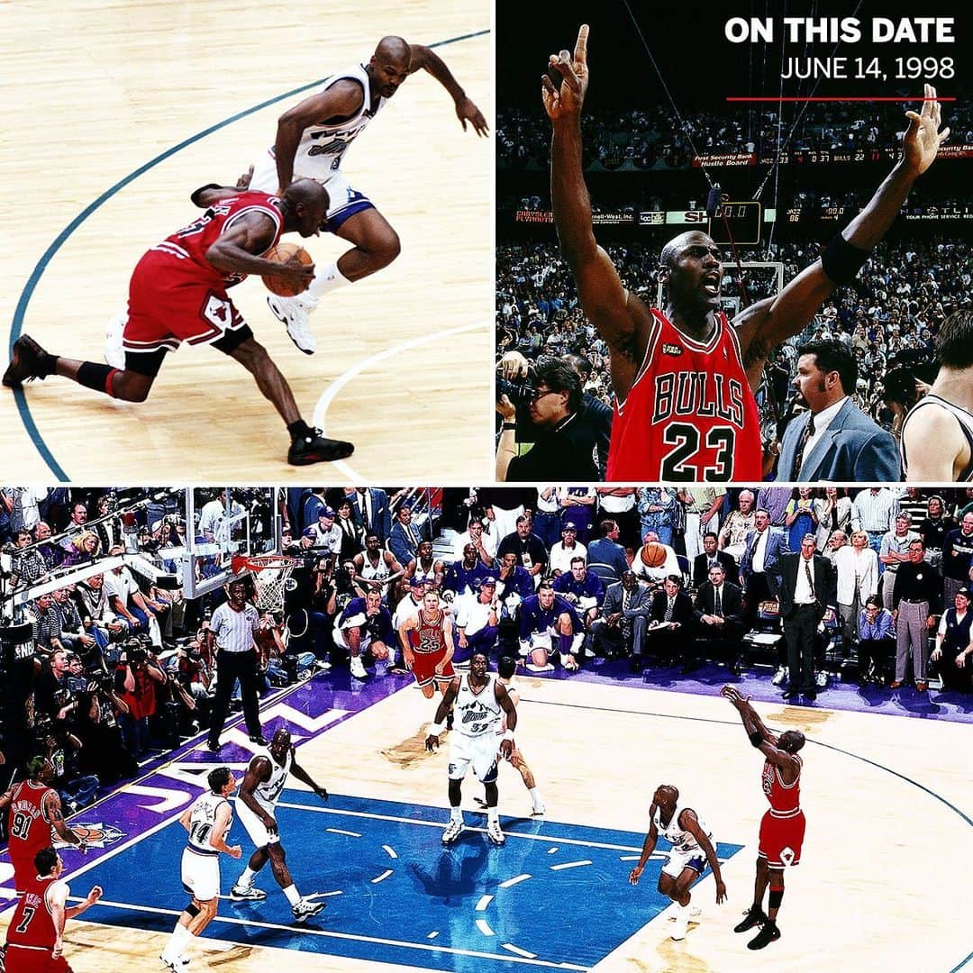 スポーツセンターさんのインスタグラム写真 - (スポーツセンターInstagram)「21 years ago, Jordan hit the iconic game-winning shot over Bryon Russell.」6月15日 0時25分 - sportscenter