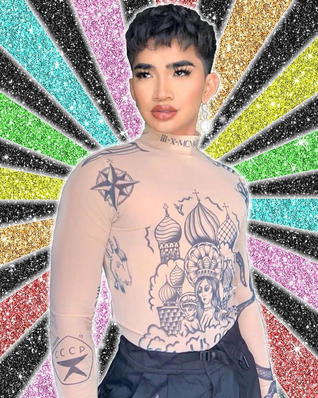 YouTubeさんのインスタグラム写真 - (YouTubeInstagram)「Bretman Rock brought all the hot tea, sis! In case you missed it, watch @bretmanrock's You&A on our Story Highlights. This #FanArtFriday by @aadam_sheikh ✨」6月15日 0時52分 - youtube