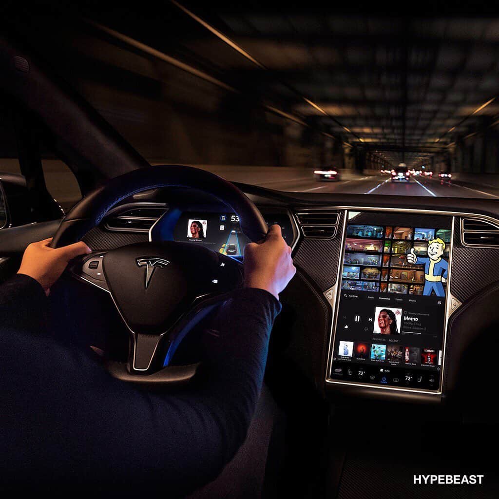 HYPEBEASTさんのインスタグラム写真 - (HYPEBEASTInstagram)「#hypeAF: Elon Musk has confirmed that @bethesda’s 'Fallout Shelter' mobile game, along with @netflix, Youtube and more apps are coming to @teslamotors during a chat at #E3. No specific launch date has been shared for the new features, but stay tuned. Photo: Tesla Rendering: HYPEBEAST」6月15日 2時07分 - hypebeast