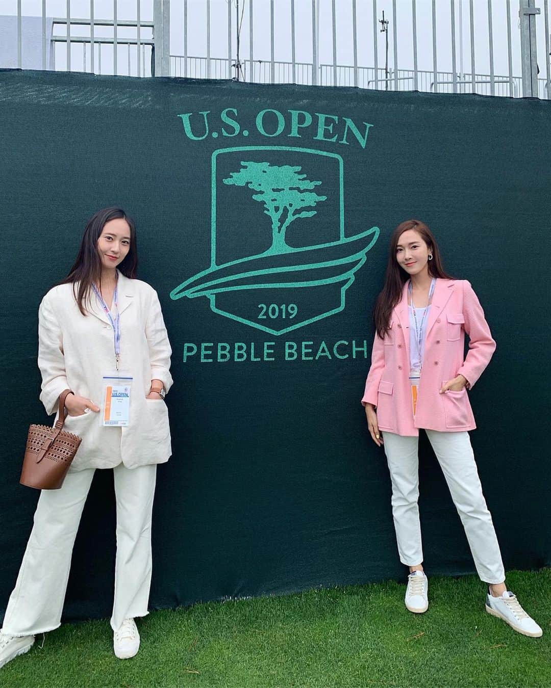 ジェシカ さんのインスタグラム写真 - (ジェシカ Instagram)「Loved our visit to the U.S. Open!⛳️🏌️ @usga @usopengolf #jessicaandkrystal」6月15日 14時16分 - jessica.syj